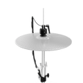 shown with Hihat cymbals