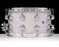 DW Collector's SSC 8x14 Snare - Diamond Nebula with Chrome Hardware back view