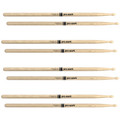 Promark Classic Attack 5A Shira Kashi Oak Drumstick, Oval Wood Tip, 4-Pack product image