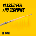 Promark Classic Forward 5B Hickory Drumstick, Oval Wood Tip, 4-Pack product image