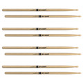 Promark Classic Forward 7A Hickory Drumstick, Oval Wood Tip, 4-Pack product image