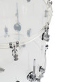 PDP Concept Acrylic 4-Piece Kit - Clear with Chrome Hardware product image