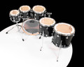 DW Collector's Series SSC Maple Kit -  Gloss Black top view