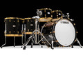 Yamaha PHX Shell Pack Solid Black Gold 10/12/14/16/22 front view