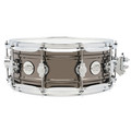 DW Design Series Snare, 5.5x14, Black Nickel Over Brass w/Chrome Hardware product image 1