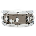 DW Design Series Snare, 5.5x14, Black Nickel Over Brass w/Chrome Hardware product image 3