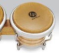LP LP201AX-2 7-1/4" and 8-5/8" Bongos - Natural with Chrome Hardware product image
