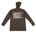 LP We Are Rhythm Hooded Tee, Brown, Large product image