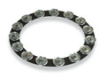 LP LP3814BGA 14-Inch Tambo-Ring - Black Sand with Galvanized Steel Jingles product image