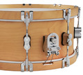 PDP Concept Classic 6.5x14 Natural Stain Snare with Natural Stain Wood Hoops product image
