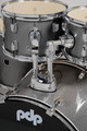 PDP Center Stage Silver Sparkle 5pc Kit 7x10, 8x12, 12x14F, 14x20, 5x14 Snare. Hardware, Cymbals & Throne Included product image