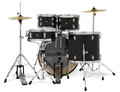 PDP Center Stage Iridescent Black Sparkle 5pc Kit 7x10, 8x12, 14x16F, 16x22, 5x14 Snare. Hardware, Cymbals & Throne Included product image