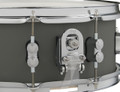 PDP Concept Maple 5.5x14 Snare Satin Pewter Finish Ply with Chrome Hardware product image