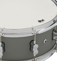PDP Concept Maple 5.5x14 Snare Satin Pewter Finish Ply with Chrome Hardware product image