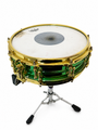 Used Ludwig LW0414CP Carl Palmer Venus Snare w/ S-style Batter Hoop