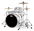 PDP Concept Maple Series 3-Piece Rock Shell Pack, Pearlescent White Lacquer product image