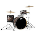 PDP Concept Maple Series 3-Piece Rock Shell Pack, Charcoal Burst Lacquer product image