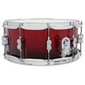 PDP Concept Maple 6.5x14 Red to Black Fade Lacquer Snare product image