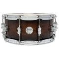 PDP Concept Maple Exotic 6.5x14 Walnut to Charcoal Burst Lacquer Snare product image