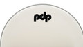PDP Bass Drum Logo Sticker, Black product image
