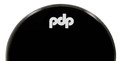 PDP Bass Drum Logo Sticker, White product image