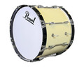 Used Pearl 20" Marching Bass Drum - White