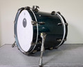 Used Sakae Celestial Bass Drum 16x18 Dark Green Sparkle