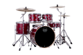 Mapex Venus 5 Piece Fusion Complete Setup Crimson Red Sparkle product image
