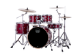 Mapex Venus 5 Piece Fusion Complete Setup Crimson Red Sparkle product image