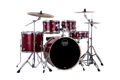 Mapex Venus 5 Piece Rock Complete Setup Crimson Red Sparkle product image