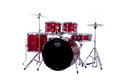 Mapex Comet 5 Piece Complete Setup 22" Bd Infra Red product image
