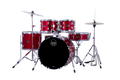 Mapex Comet 5 Piece Complete Setup 20" Bd Infra Red product image