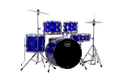Mapex Comet 5 Piece Complete Setup 20" Bd Indigo Blue product image