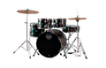 Mapex Comet 5 Piece Complete Setup 20" Bd Ebony Yellow Grain product image