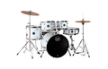 Mapex Comet 5 Piece Complete Setup 18" Bd White Thin Grain product image