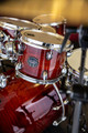Mapex Armory Series Studioease Shell Pack Fast Toms Red Onyx Burst product image