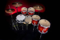Mapex Armory Series Studioease Shell Pack Fast Toms Red Onyx Burst product image