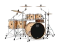 Mapex Saturn VI Studioease 5 Piece Shell Pack Without Snare Exotic Natural Burl product image