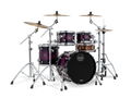 Mapex Saturn VI Fusion 4 Piece Shell Pack Without Snare Royal Purple Burst product image