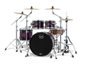 Mapex Saturn VI Rock 4 Piece Shell Pack Without Snare Royal Purple Burst product image