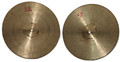 Used Istanbul Medium Hi-hats 13", Pre-split Green Label