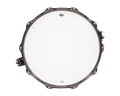 DW Collector's 7x14 SSC Maple Snare Drum - Aqua Glass w/Black Nickel - top view