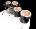 DW Collector's 5pc Maple Kit - Black Ice - top view