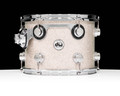 DW Collector's Series SSC Maple 9x12 Tom - Broken Glass with Chrome Hardware (STM) front view