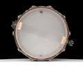 DW Collector's Series 8x14 Snare Drum - Ivory Ebony, Natural to Candy Black Burst, Double Row Black Nickel Hardware - bottom view