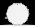 DW Collector's Series 6x14 Snare Drum - African Chenchen, Natural High Gloss, Chrome Hardware - top view