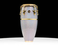 LP Galaxy Fiberglass 11" Quinto - Diamond Nebula with Gold Hardware - front view