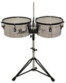 Used - Pearl PTE1415DX Primero Pro Timbale Set, Steel