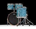 Used Tama Starclassic Walnut/Maple 4pc Shell Pack  - Turquoise Pearl (10/12/14/20)