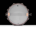 DW Collector's Series 7x13 Snare - Santos Rosewood, Natural Hard Satin Lacquer, 2 row Black Nickel Hardware - bottom view
